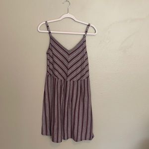 Maroon Universal Thread Dress